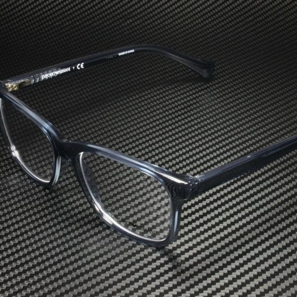 Emporio Armani Accessories - Emporio Armani Women's Transparent Blue Eyeglasses